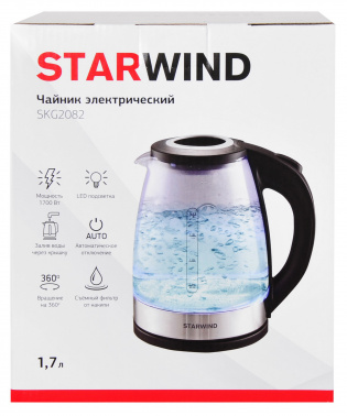 Чайник электрический Starwind SKG2082