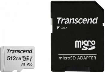 Флеш карта microSDXC 512GB Transcend  TS512GUSD300S-A