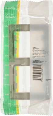 Рамка Schneider Electric Glossa GSL000206 накладная 2x вертикальный монтаж пластик бежевый