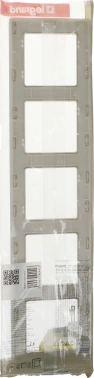 Рамка Legrand Valena Life 754045 накладная 5x горизонтальный монтаж поликарбонат слоновая кость