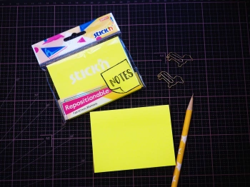 Блок самоклеящийся бумажный Stick`n 27074 76x101мм 80лист. 70г/м2 желтый неон 1цв.в упак.