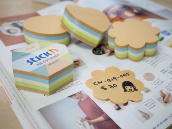 Блок самоклеящийся бумажный Stick`n 21835 64x67мм 250лист. пастель ассорти 