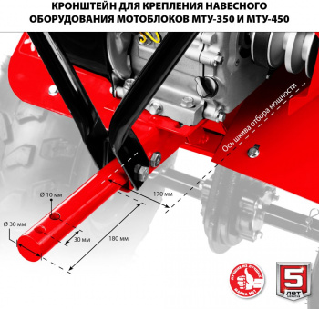 Мотоблок Зубр МТУ-450