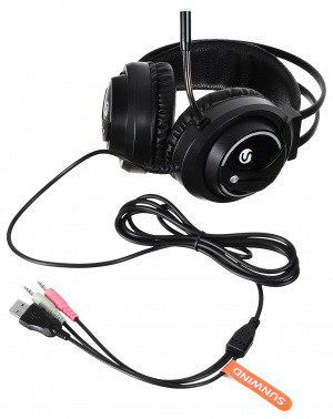 Наушники с микрофоном SunWind SW-HS510G