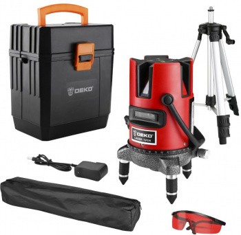 Уровень лазер. Deko  DKLL02RB SET 4