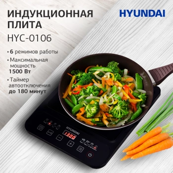 Плита Индукционная Hyundai HYC-0106