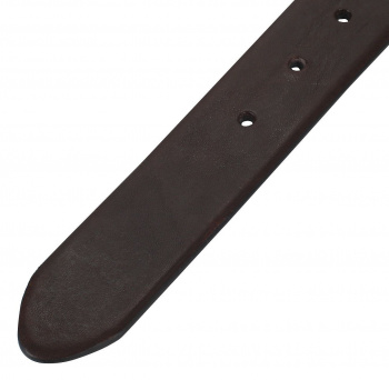 Ремень мужской Piquadro Black Square CU4877B3/TMN регулир. 125х3.5см темно-коричневый/черный натур.кожа