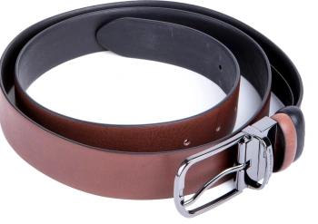 Ремень мужской Piquadro Black Square CU4877B3/TMN регулир. 125х3.5см темно-коричневый/черный натур.кожа