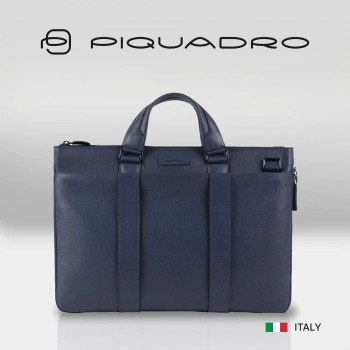 Деловая сумка Piquadro Modus Special CA4021MOS/BLU с отделением для ноутбука 15.6