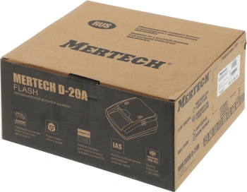 Детектор банкнот Mertech  D-20A Flash