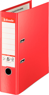 Папка-регистратор Esselte №1 Power Maxi 81183 A4 80мм пластик красный вместимость 600 листов