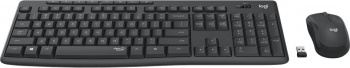 Клавиатура + мышь Logitech MK295 Silent Wireless Combo (Ru layout)