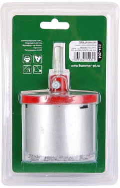 Набор коронок Hammer 224-204 DR CR