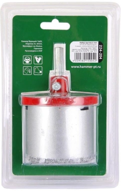 Набор коронок Hammer 224-204 DR CR