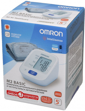 Тонометр автоматический Omron  M2 Basic (HEM-7121-RU)