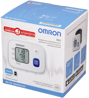 Тонометр автоматический Omron  RS2 (HEM-6121-RU)