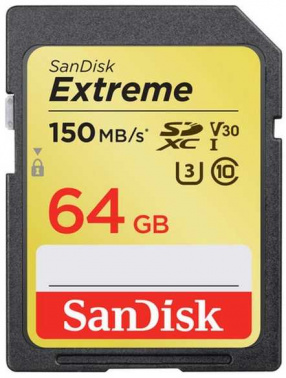 Флеш карта SDXC 64GB Sandisk  SDSDXV6-064G-GNCIN