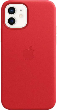 Чехол (клип-кейс) Apple для Apple iPhone 12/12 Pro Leather Case with MagSafe