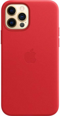 Чехол (клип-кейс) Apple для Apple iPhone 12/12 Pro Leather Case with MagSafe
