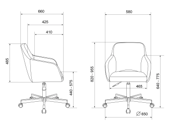 Кресло Бюрократ  CH-380M