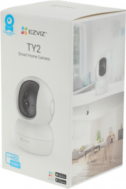 Камера видеонаблюдения IP Ezviz CS-TY2  (1080P) Wi-Fi 4-4мм цв. корп.:белый