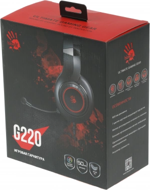 Наушники с микрофоном A4Tech Bloody G220