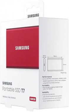 Накопитель SSD Samsung USB-C 500Gb MU-PC500R/WW