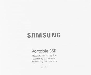 Накопитель SSD Samsung USB-C 1TB MU-PC1T0T/WW