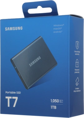 Накопитель SSD Samsung USB-C 1TB MU-PC1T0T/WW