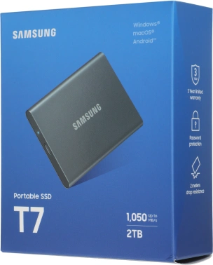 Накопитель SSD Samsung USB-C 2TB MU-PC2T0T/WW