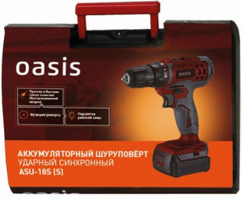 Дрель-шуруповерт Oasis ASU-18S (S)