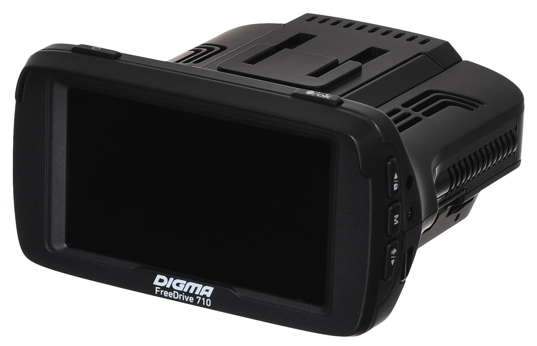 Видеорегистратор с радар-детектором Digma Freedrive 710 GPS черный