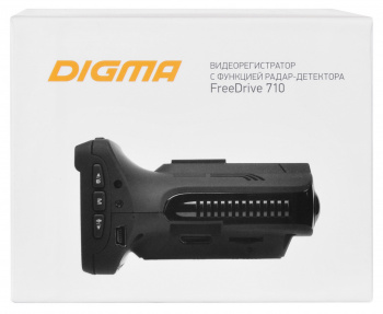 Видеорегистратор с радар-детектором Digma  Freedrive 710