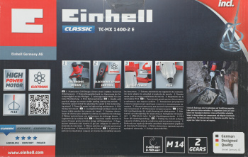Дрель-миксер Einhell TC-MX 1400-2 E