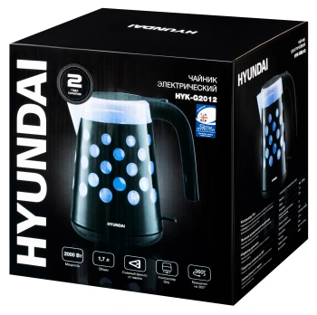 Чайник электрический Hyundai HYK-G2012