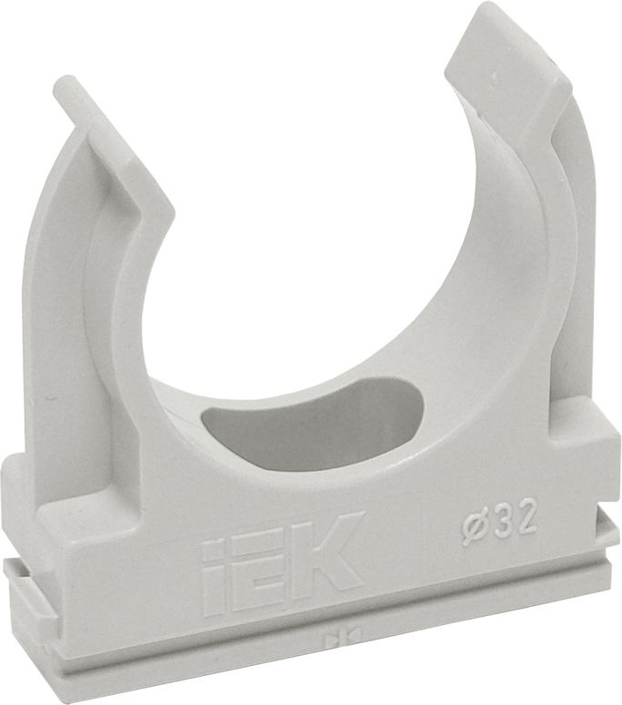 Держатель d50mm IEK CTA10D-CF50-K41-025-PCS (упак.:25шт) серый