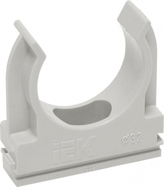 Держатель d50mm IEK CTA10D-CF50-K41-025-PCS (упак.:25шт) серый