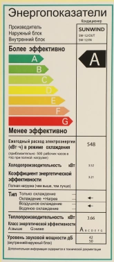 Внешний блок SunWind SW-12/OUT