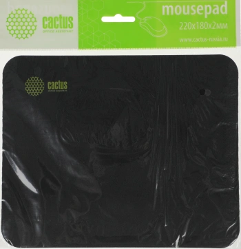 Коврик для мыши Cactus Black