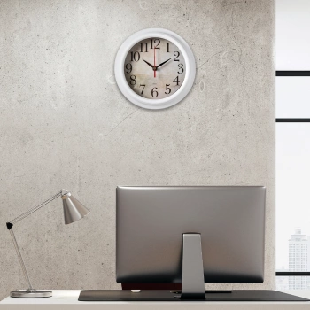 Часы настенные аналоговые Бюрократ WALLC-R80P