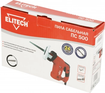 Сабельная пила Elitech ПС 500