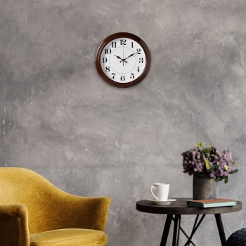 Часы настенные аналоговые Бюрократ WALLC-R85P