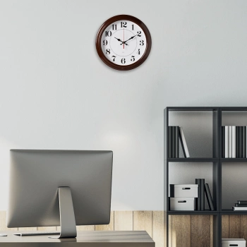 Часы настенные аналоговые Бюрократ WALLC-R85P