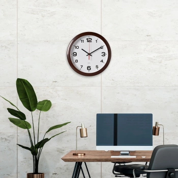 Часы настенные аналоговые Бюрократ WALLC-R87P