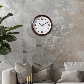 Часы настенные аналоговые Бюрократ WALLC-R87P