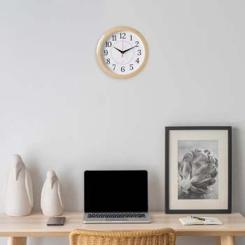 Часы настенные аналоговые Бюрократ WALLC-R88P