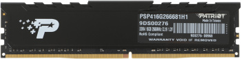 Память DDR4 16Gb 2666MHz Patriot  PSP416G266681H1