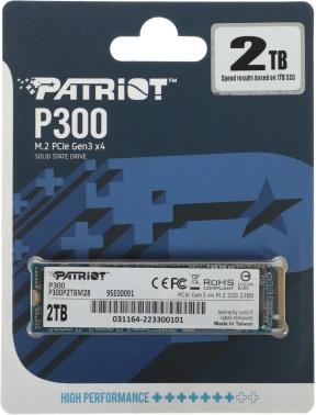 Накопитель SSD Patriot PCIe 3.0 x4 2TB P300P2TBM28