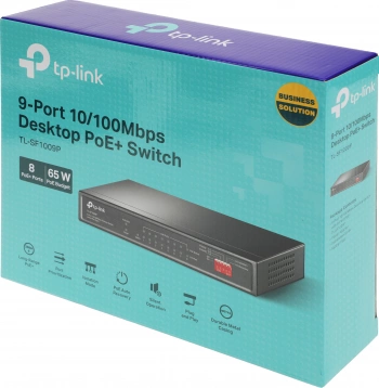 Коммутатор TP-Link  TL-SF1009P