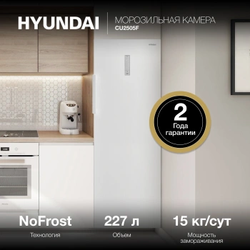 Морозильная камера Hyundai CU2505F